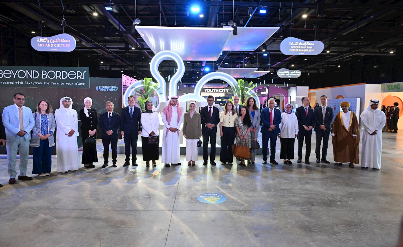 وزارة شؤون الشباب تحتفي بيوم الشباب الدولي بفعالية وطنية شاملة في مدينة شباب 2030