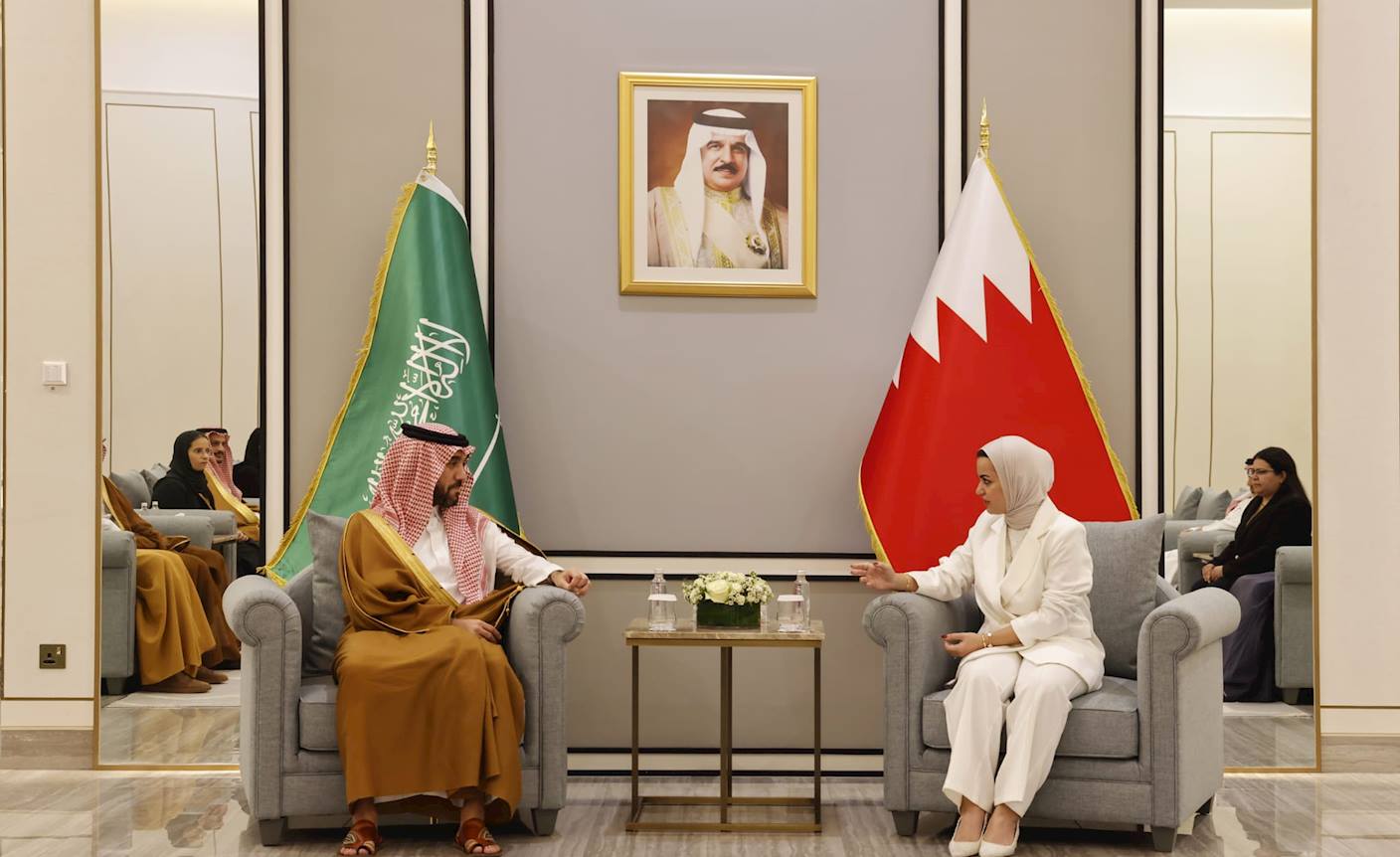 وزيرة شؤون الشباب تجتمع بوزير الرياضة السعودي