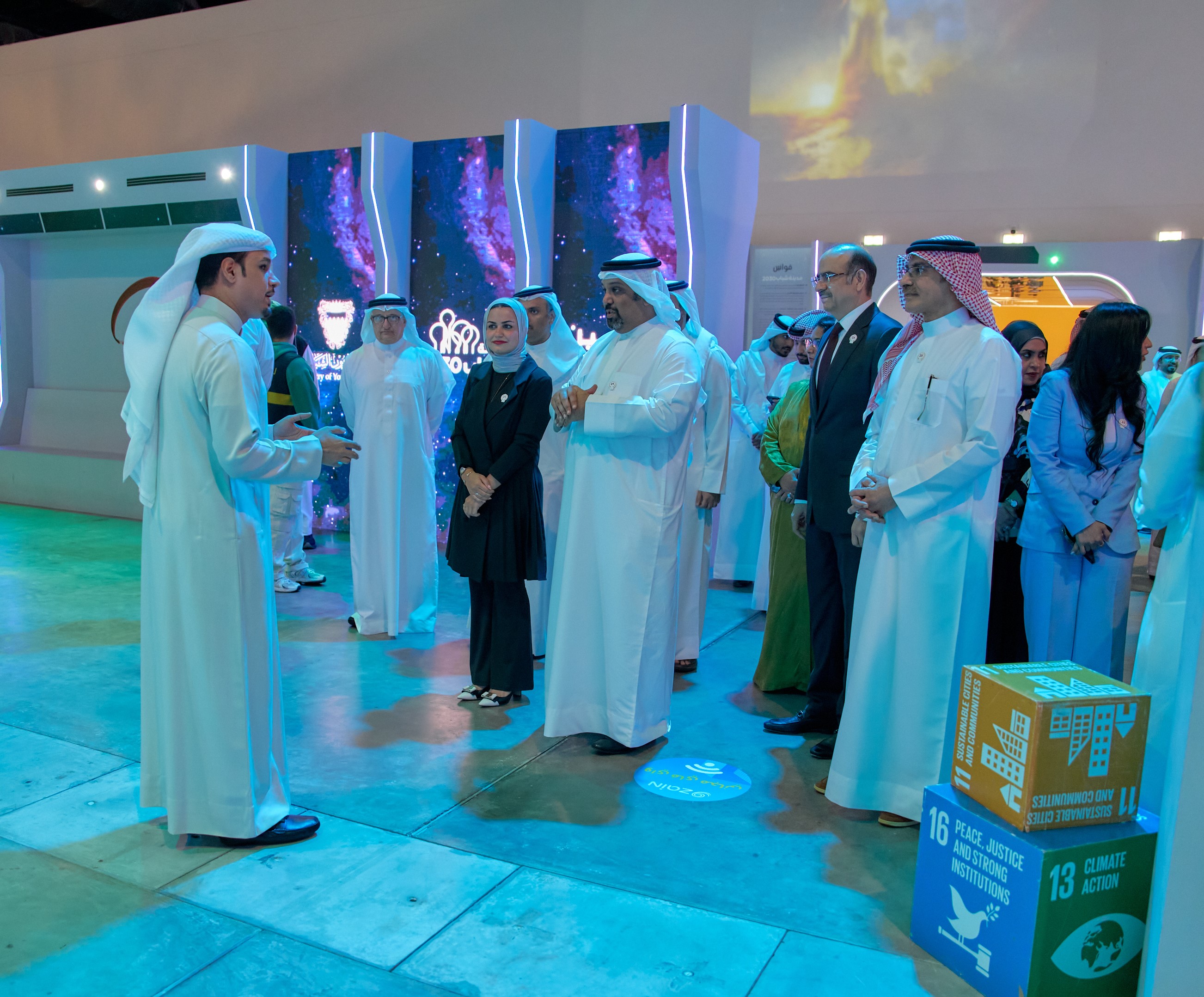 وزراء يزورون مدينة شباب 2030.. ووزيرة شؤون الشباب تطلعهم على محطات المدينة التدريبية