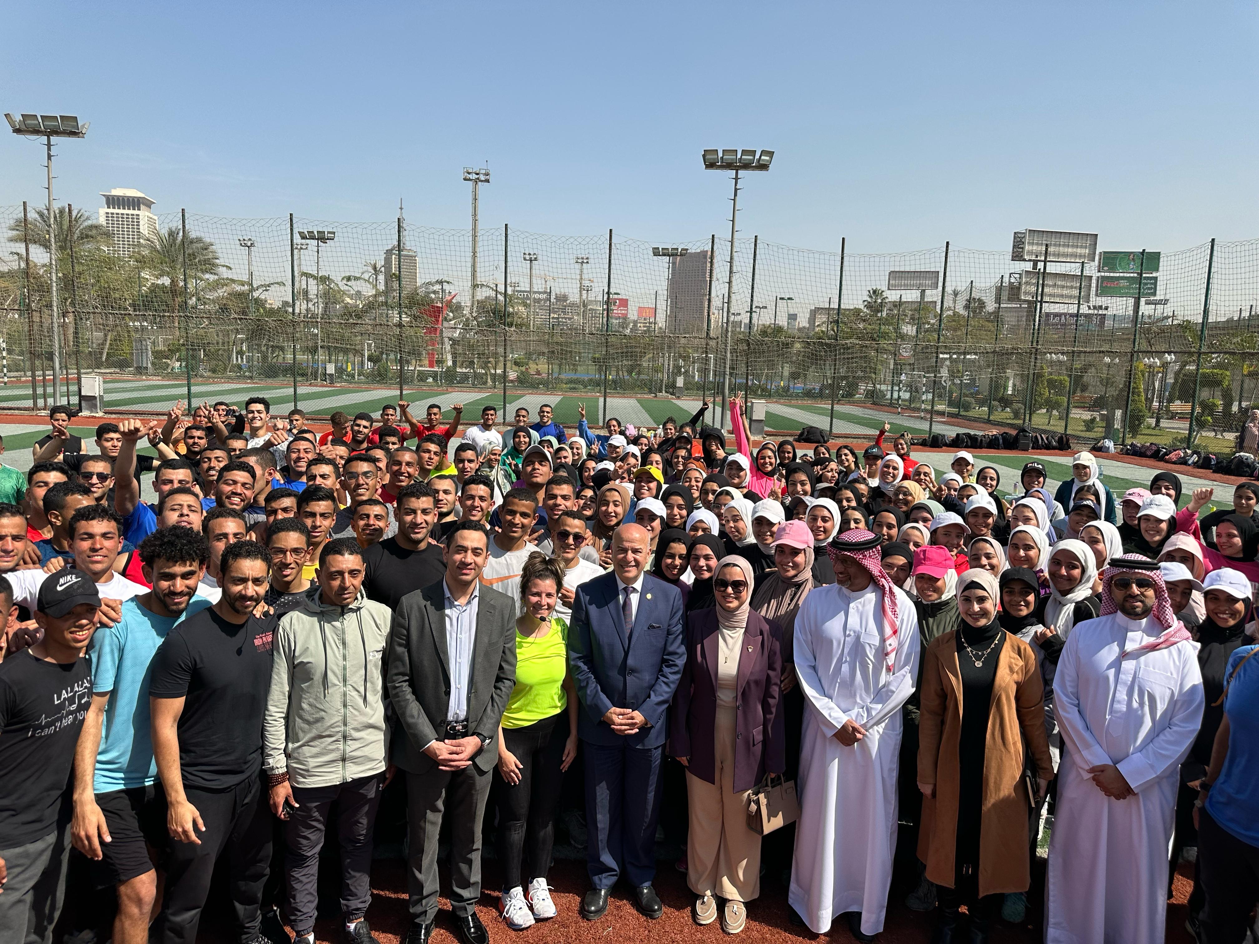 وزيرة شؤون الشباب تزور مركز شباب الجزيرة بالقاهرة