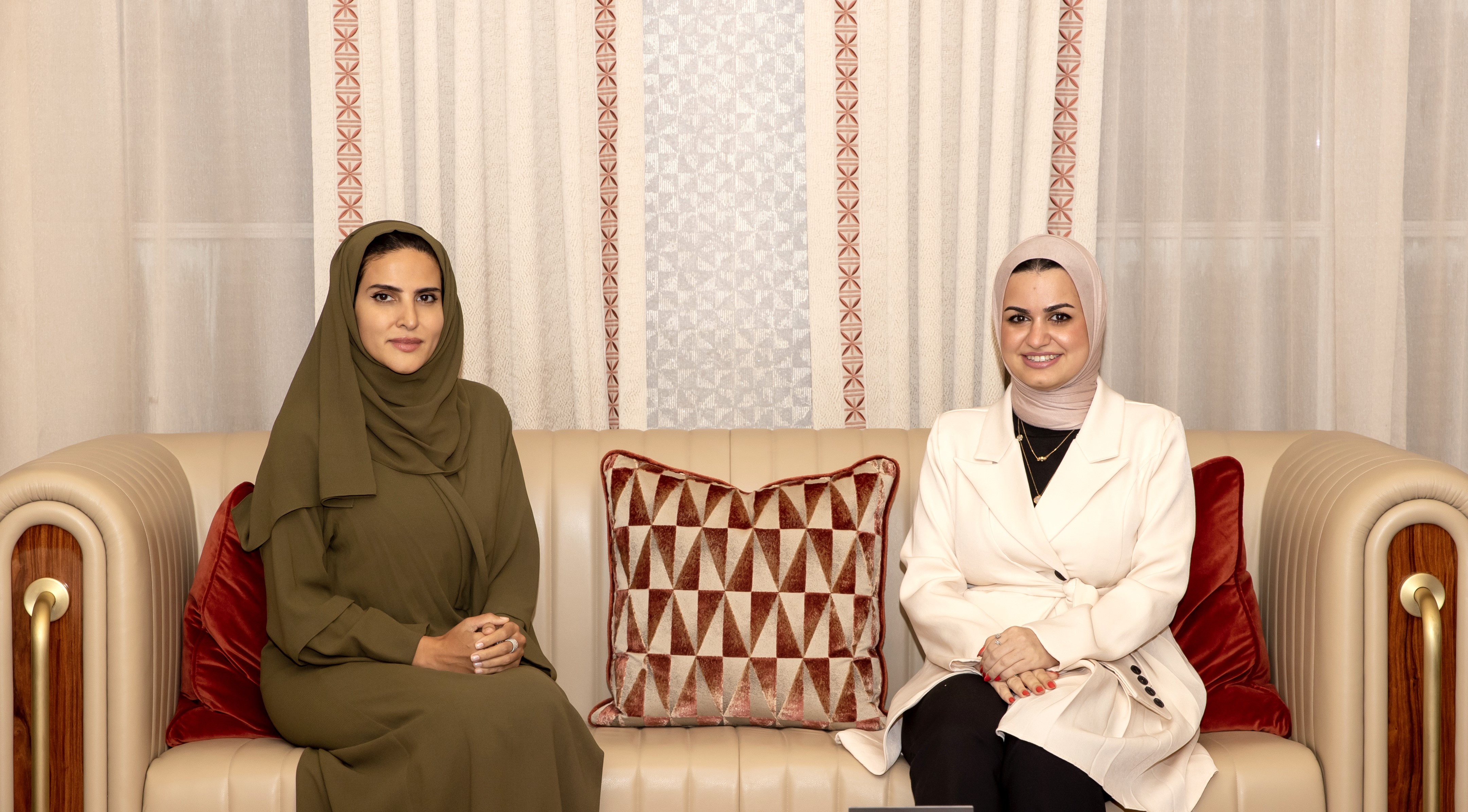 وزيرة شؤون الشباب تستقبل الرئيس التنفيذي ‎لصندوق خليفة لتطوير المشاريع