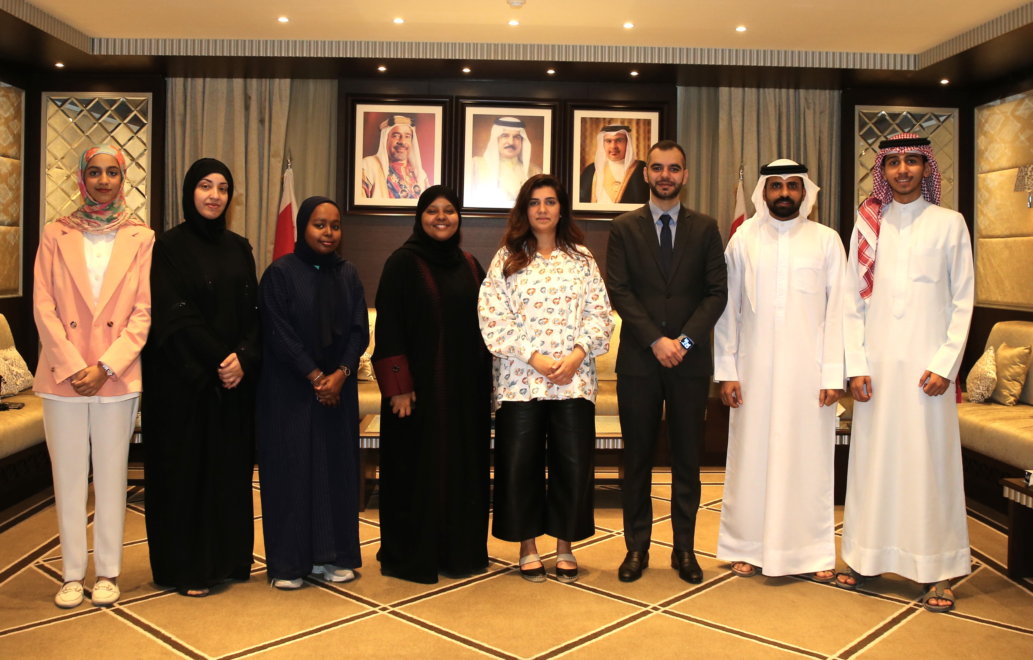 ‎وكيل وزارة شؤون الشباب: ملهمون صغار فكرة وطنية شبابية للتعريف بالتنمية المستدامة