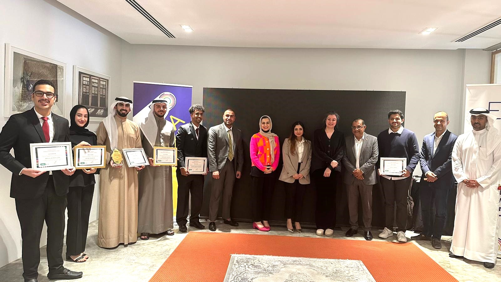 مشروع "لمسة" يحقق المركز الأول في المسابقة المحلية لرواد الأعمال العالميين للطلبة “GESA”