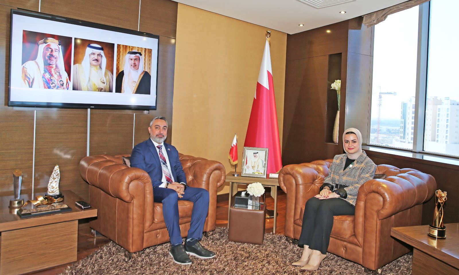 وزيرة شؤون الشباب تستقبل مدير المكتب الإقليمي العربي للاتحاد الدولي للاتصالات