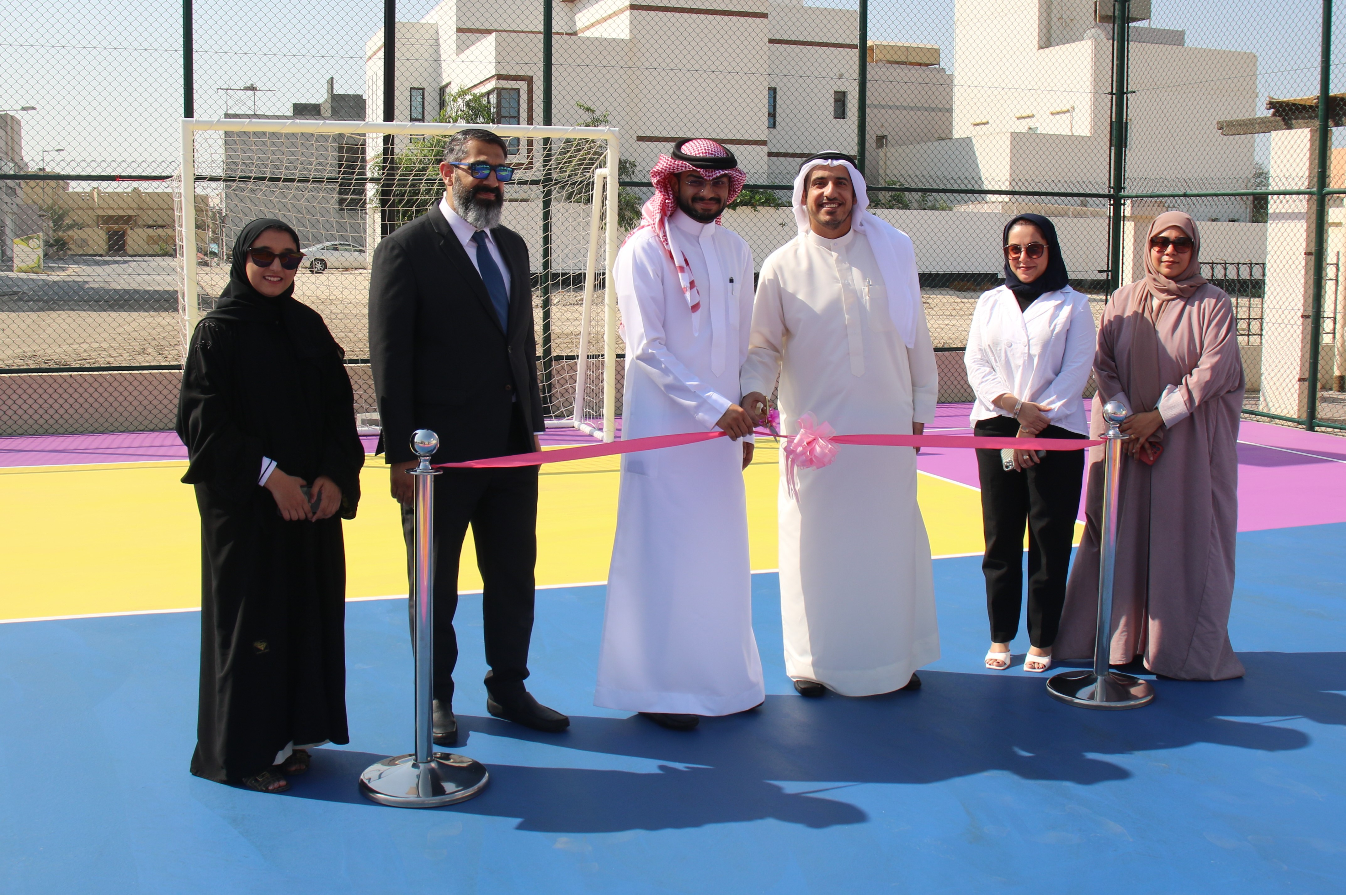 افتتاح ملاعب الفريج في حديقة حلة العبد الصالح