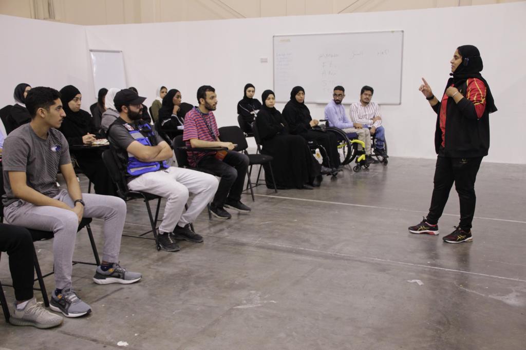 ورشة عمل "كيف أصبح مدرب لرياضة ذوي العزيمة" في مدينة شباب 2030