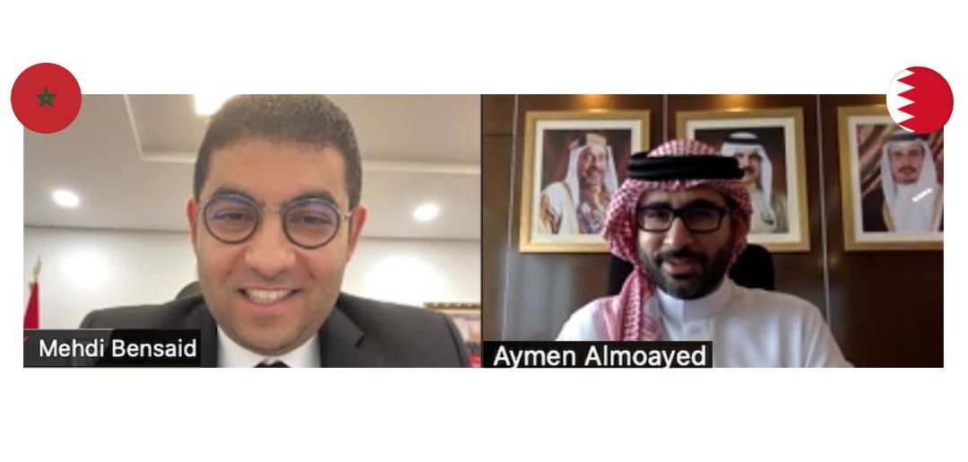 المؤيد يبحث مع وزير الشباب المغربي التعاون المشترك