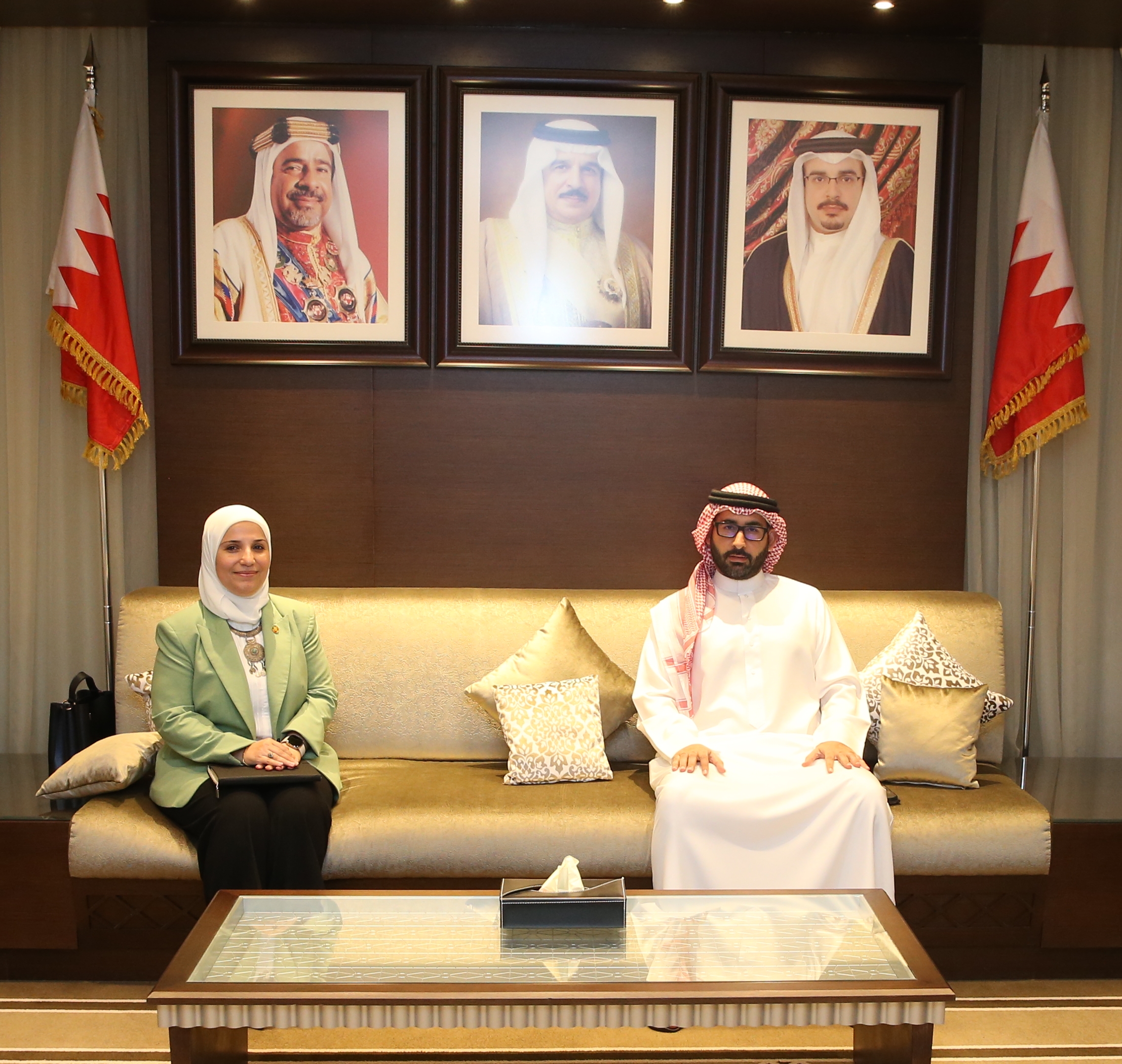 المؤيد يبحث مع د. عطاطرة تنفيذ مبادرات مشتركة لتعزيز الصحة العامة