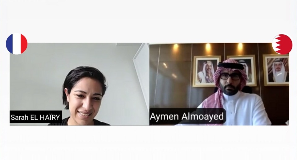 المؤيد يبحث مع نظيرته الفرنسية تأطير التعاون الشبابي