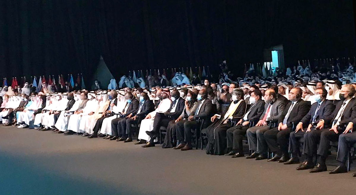 المؤيد يشارك في الجلسة الرئيسية للقمة العالمية للحكومات 2022 بدبي