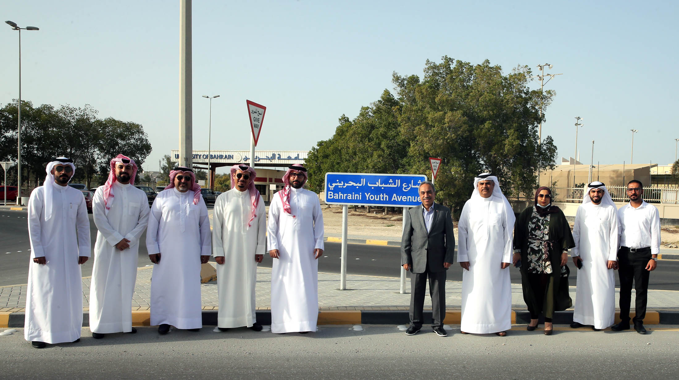 إطلاق اسم شارع الشباب البحريني على شارع المنطقة التعليمية