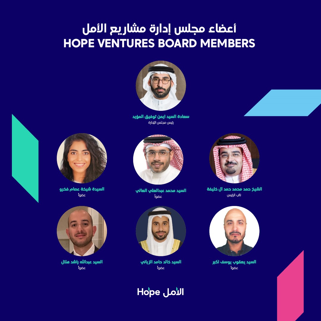 تشكيل مجلس إدارة مشاريع الأمل "الذراع الاستثمارية لصندوق الأمل"