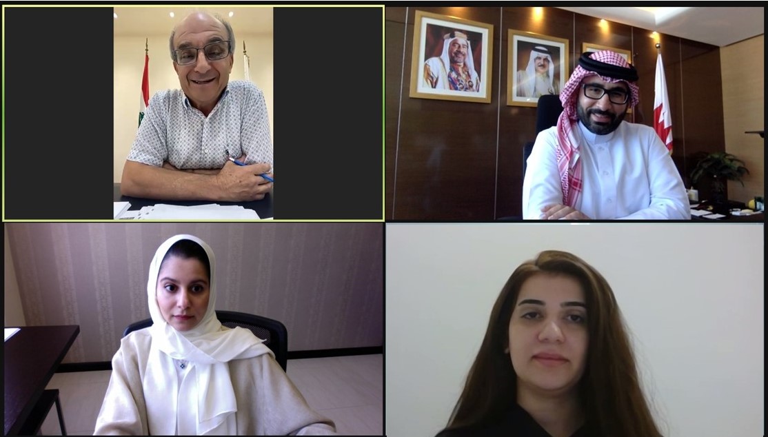 المؤيد يبحث مع نظيره اللبناني التعاون الشبابي