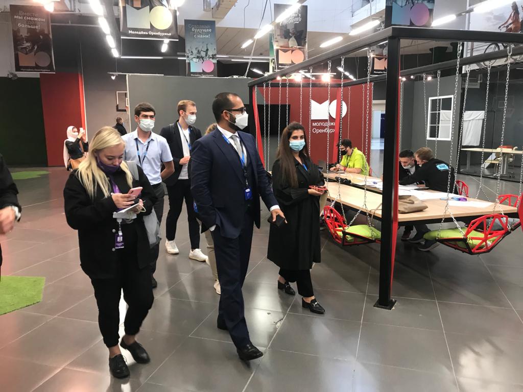 المؤيد يشهد حفل افتتاح منتدى روسيا العالمي للشباب