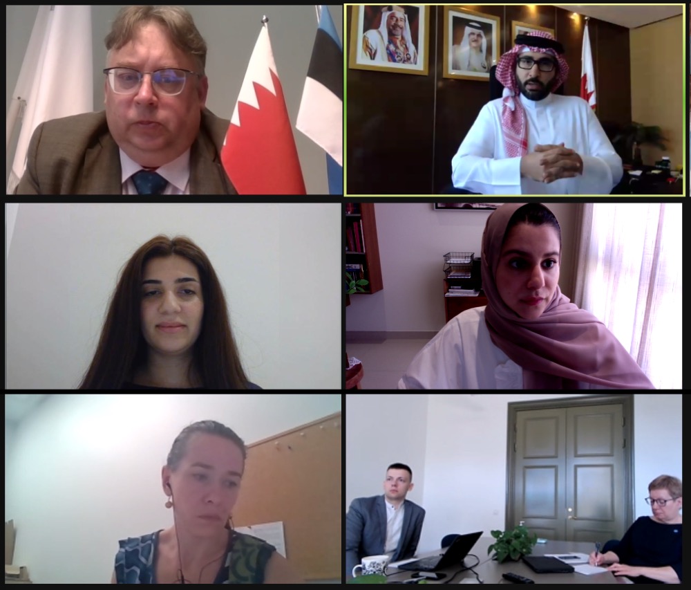 المؤيد يبحث التعاون الشبابي وتأطيره مع إستونيا