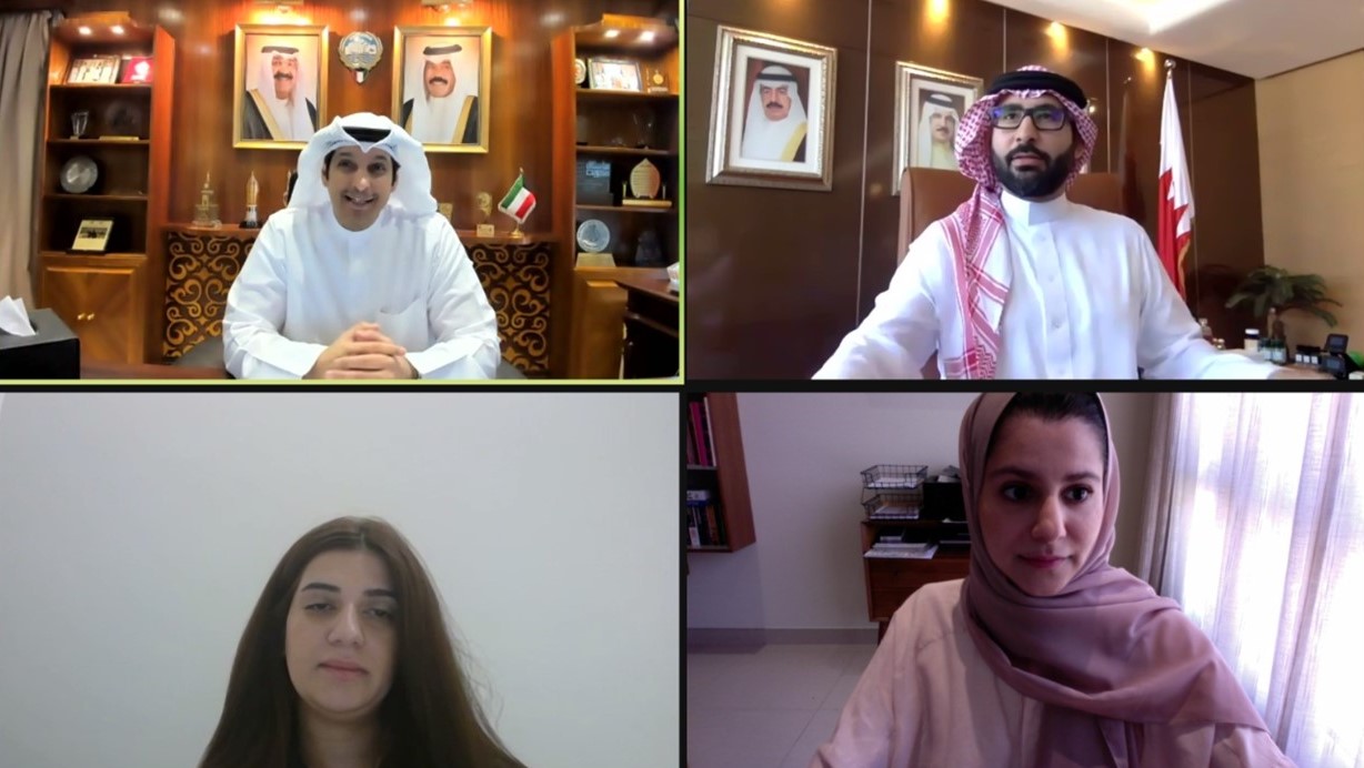 المؤيد يبحث مع وزير الدولة لشئون الشباب الكويتي التعاون الشبابي المشترك