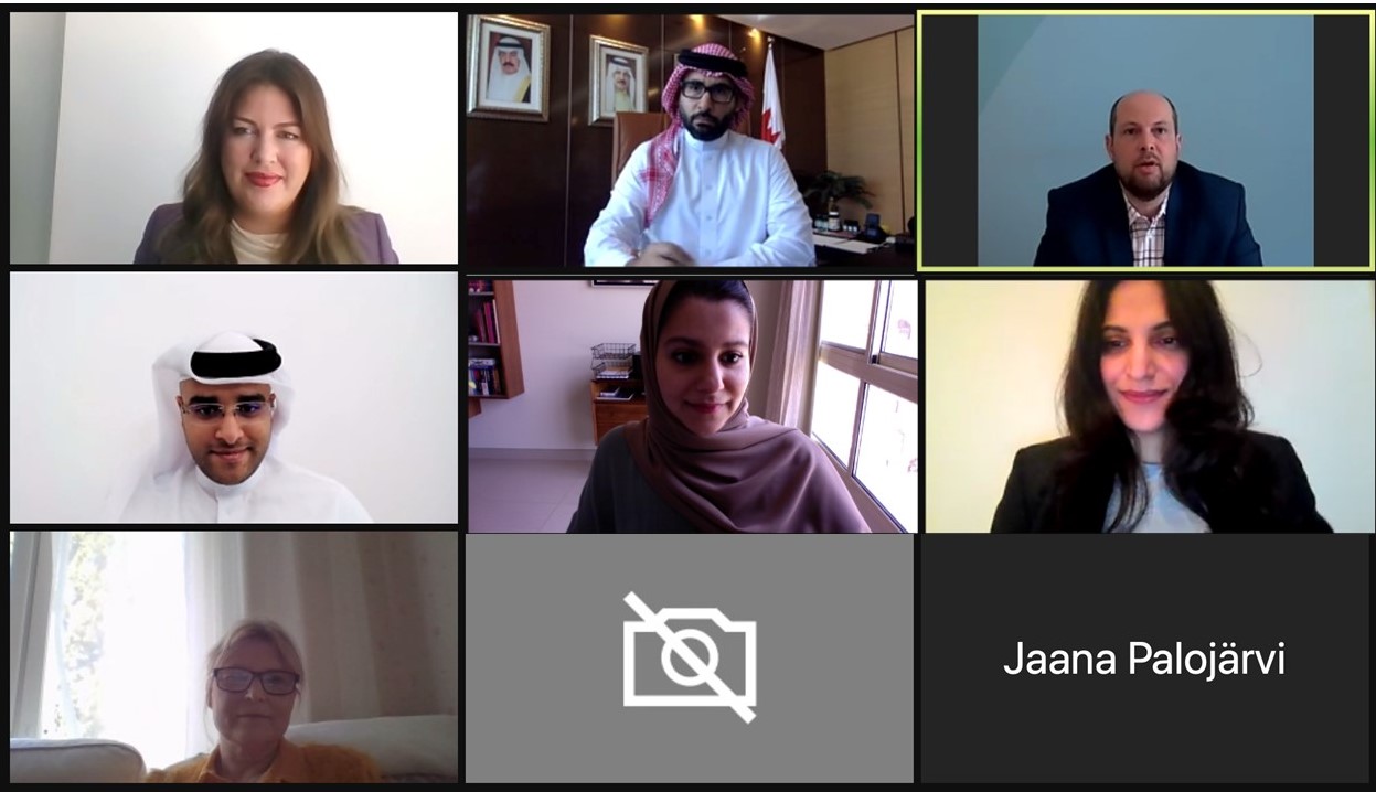 المؤيد يبحث تعزيز التعاون الشبابي والرياضي مع جمهورية فنلندا