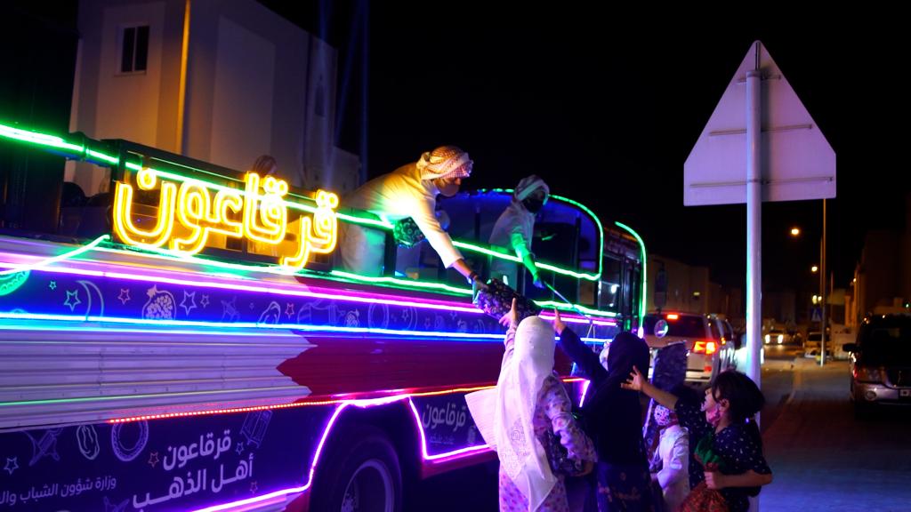 "الشباب والرياضة" تحيي القرقاعون عبر "بست السعادة"