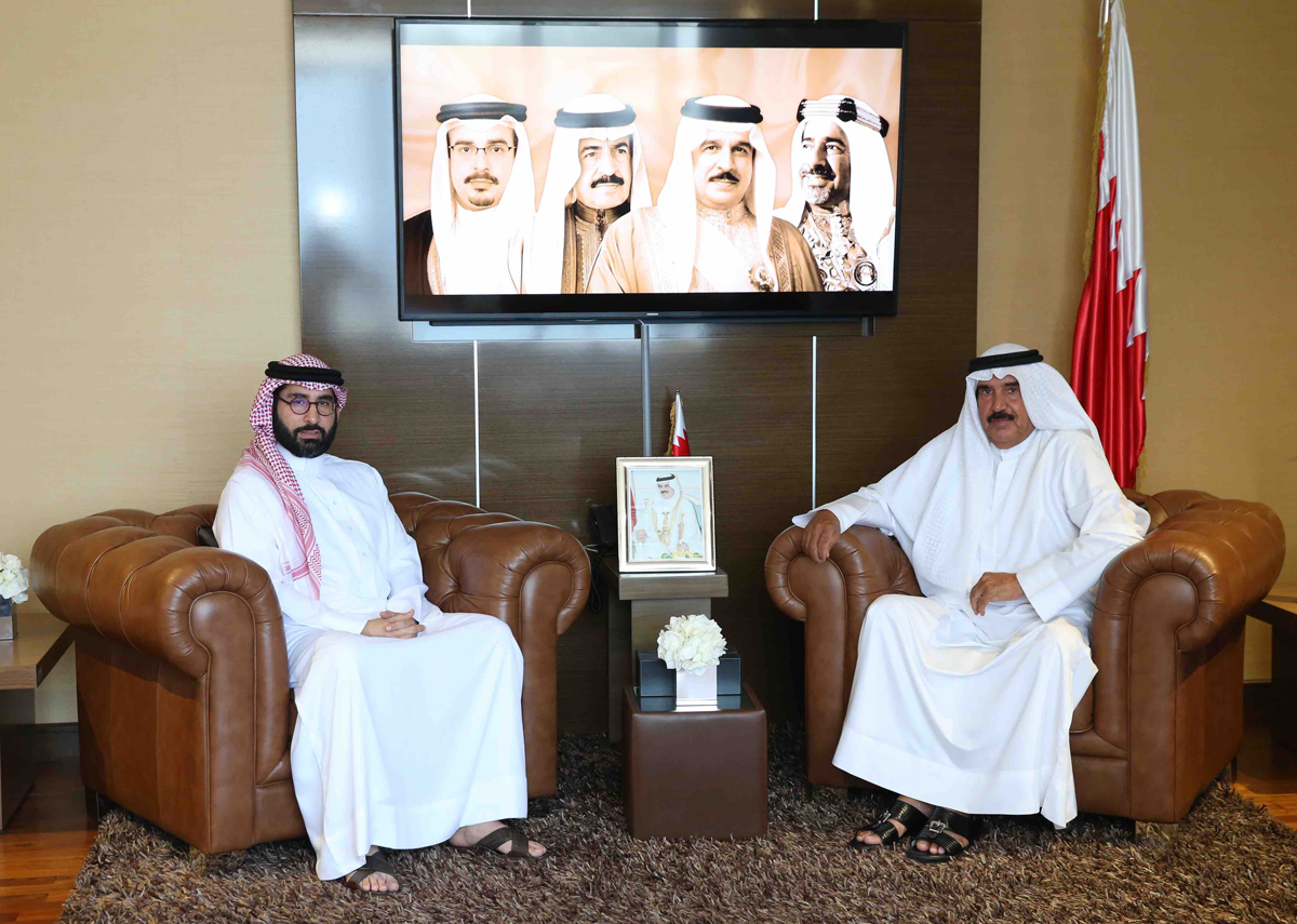 المؤيد يبحث مع دعيج بن سلمان مقترحات تطوير القطاع الشبابي والرياضي