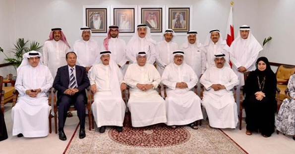 The Minister Of Youth And Sport Affairs, HE Mr. Ayman Bin Tawfiq Al Moayed Accompanied By The Minister Of Labor And Social Development HE Mr. Jamil Bin Muhammad Ali Humaidan