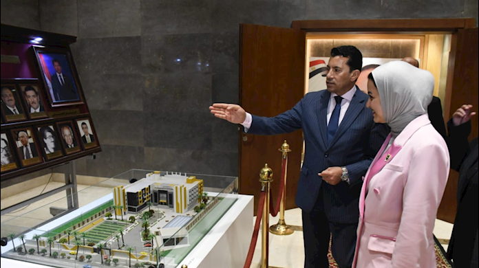 وزيرة شؤون الشباب تجتمع بوزير الشباب والرياضة في جمهورية مصر العربية