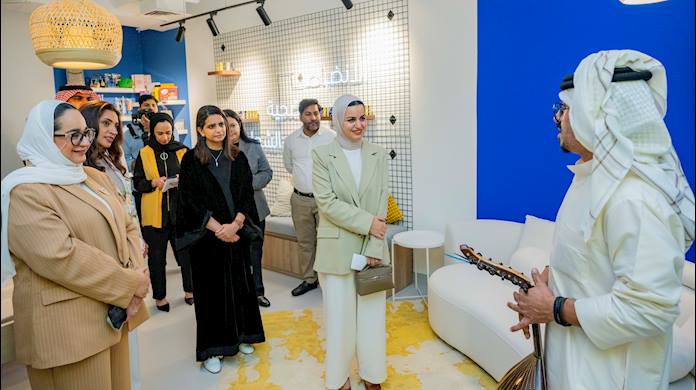 وزيرة شؤون الشباب تفتتح مساحة "شباب 365" في مركز مدينة حمد الشبابي النموذجي