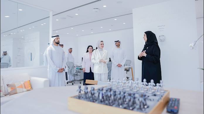 Minister of Youth Affairs visits several youth centers and initiatives and participates in a Bahraini–Emirati youth dialogue session.