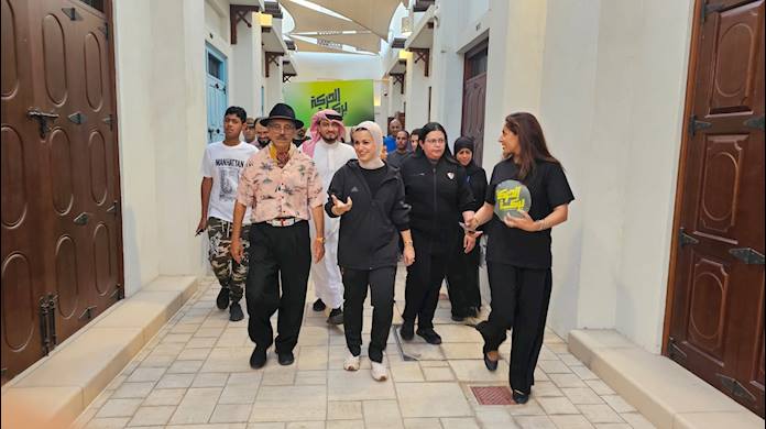 Youth Minister attends "Movement and Creativity" event promoting art, physical activity